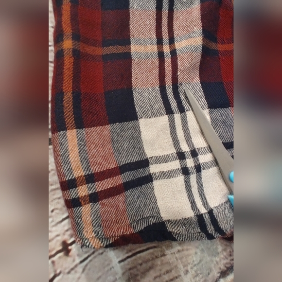 Rails Plaid Red Button Down Flannel Shirt M - Picture 9 of 14